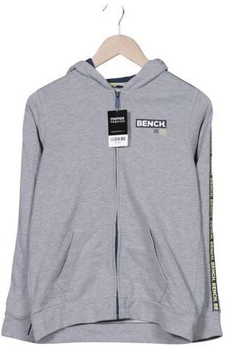 Herren Kapuzenpullover, grau, Gr. S, Baumwolle, Synthetik - Second Hand - Bench. - Modalova