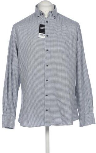 Herren Hemd, blau, Gr. 41, Baumwolle - Second Hand - Bexleys - Modalova