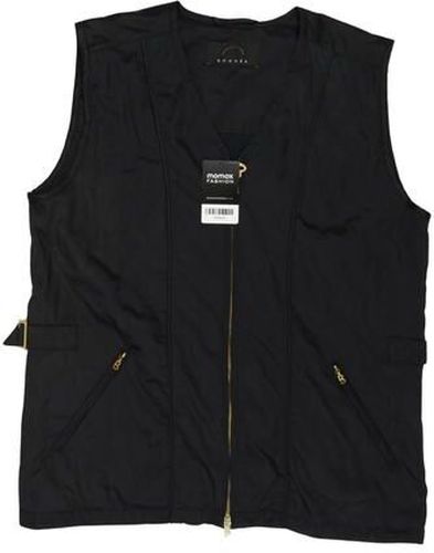 Damen Weste, schwarz, Gr. EU 42, Baumwolle, Synthetik - Second Hand - Bogner - Modalova