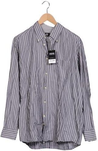 Herren Hemd, grau, Gr. 45, Baumwolle - Second Hand - Bogner - Modalova