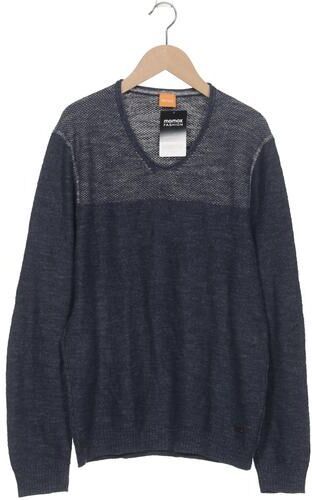 Orange Herren Pullover, marineblau, Gr. M, Baumwolle - Second Hand - BOSS - Modalova