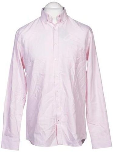 Herren Hemd, pink, Gr. 39, Baumwolle - Second Hand - Brax - Modalova