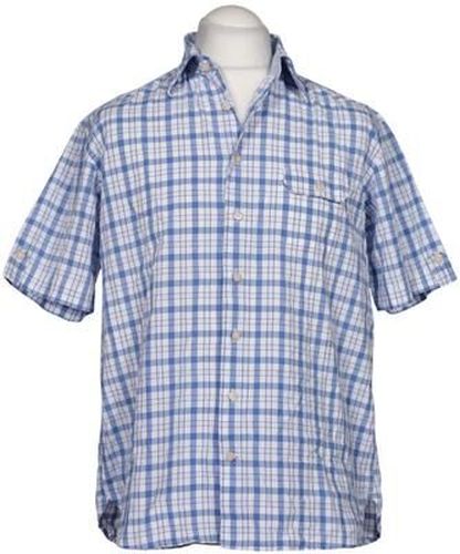 Herren Hemd, blau, Gr. L, Baumwolle - Second Hand - Brax - Modalova