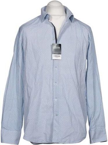 Herren Hemd, hellblau, Gr. 41, Baumwolle - Second Hand - Bugatti - Modalova