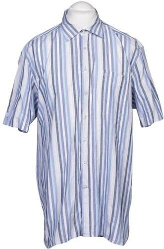Herren Hemd, mehrfarbig, Gr. 44, Baumwolle - Second Hand - Bugatti - Modalova