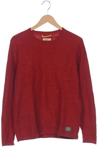 Herren Pullover, rot, Gr. M, Baumwolle - Second Hand - Camel active - Modalova