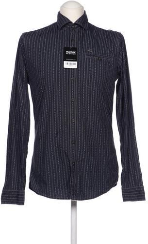 Herren Hemd, marineblau, Gr. S, Baumwolle - Second Hand - Camel active - Modalova