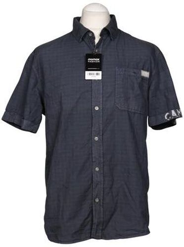 Herren Hemd, marineblau, Gr. M, Baumwolle - Second Hand - Camp david - Modalova
