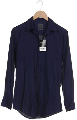 Herren Hemd, marineblau, Gr. S - Second Hand - Calvin Klein - Modalova