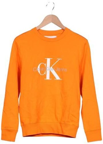 Jeans Herren Sweatshirt, orange, Gr. XS, Baumwolle - Second Hand - Calvin Klein - Modalova