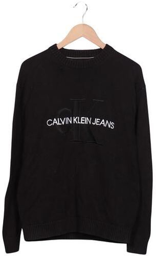 Jeans Herren Pullover, schwarz, Gr. S, Baumwolle - Second Hand - Calvin Klein - Modalova