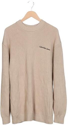 Jeans Herren Pullover, beige, Gr. Xxl, Baumwolle - Second Hand - Calvin Klein - Modalova