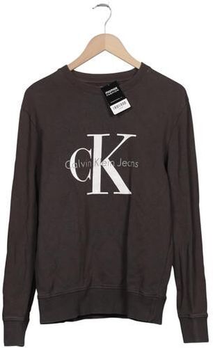 Jeans Herren Sweatshirt, grau, Gr. M, Baumwolle - Second Hand - Calvin Klein - Modalova