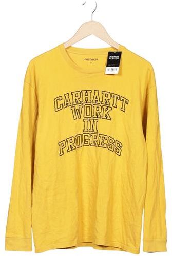 Herren Sweatshirt, gelb, Gr. L, Baumwolle - Second Hand - Carhartt - Modalova