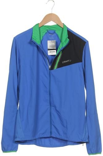 Herren Jacke, blau, Gr. M, Elasthan, Synthetik - Second Hand - Craft - Modalova