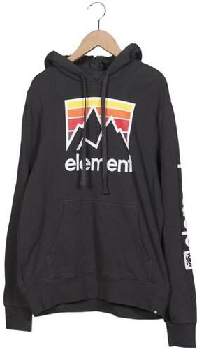 Herren Kapuzenpullover, grau, Gr. S, Baumwolle - Second Hand - Element - Modalova