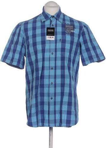 Herren Hemd, blau, Gr. L, Baumwolle - Second Hand - engbers - Modalova