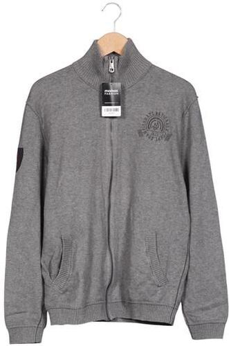 Herren Strickjacke, grau, Gr. L, Baumwolle - Second Hand - Esprit - Modalova
