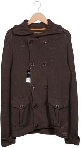 Herren Strickjacke, braun, Gr. L, Baumwolle, Synthetik - Second Hand - Esprit - Modalova