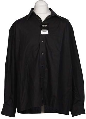 Herren Hemd, schwarz, Gr. 43, Baumwolle - Second Hand - Eterna - Modalova