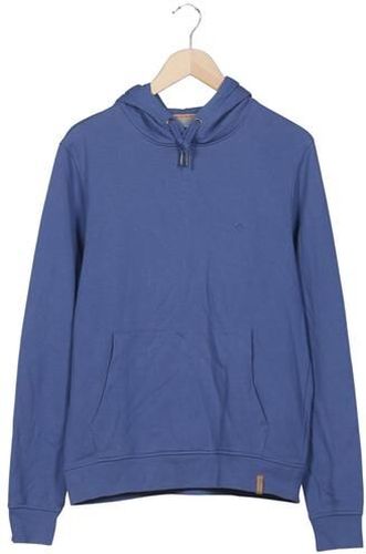 Herren Kapuzenpullover, blau, Gr. L, Baumwolle, Synthetik - Second Hand - Eterna - Modalova