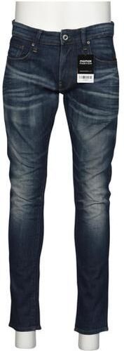Herren Jeans, blau, Gr. W32 L30, Elasthan, Baumwolle, Leder, Synthetik - Second Hand - G STAR RAW - Modalova