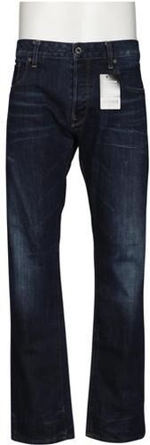 Herren Jeans, marineblau, Gr. W36 L32, Baumwolle, Leder, Synthetik - Second Hand - G STAR RAW - Modalova