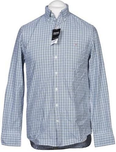 Herren Hemd, hellblau, Gr. S, Baumwolle - Second Hand - Gant - Modalova