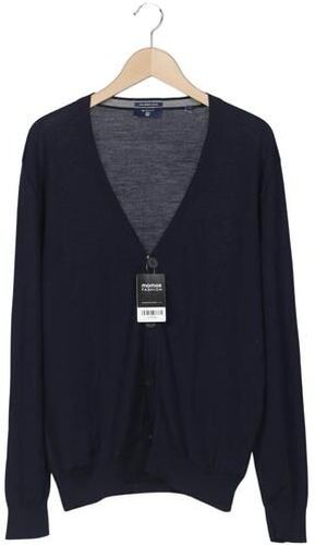 Herren Strickjacke, marineblau, Gr. L, Wolle - Second Hand - Gant - Modalova