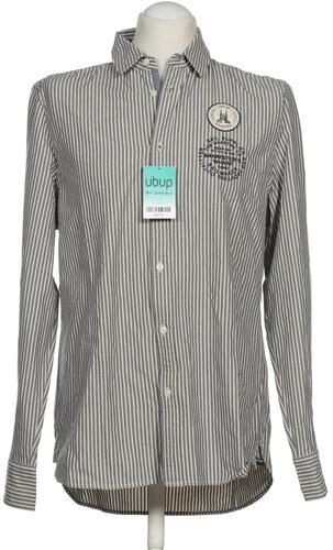 Herren Hemd, grau, Gr. M, Baumwolle - Second Hand - Gaastra - Modalova