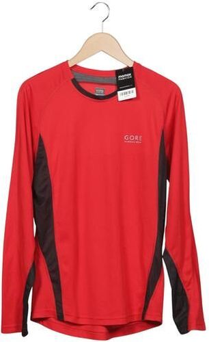 Herren Langarmshirt, rot, Gr. L, Synthetik - Second Hand - Gore wear - Modalova