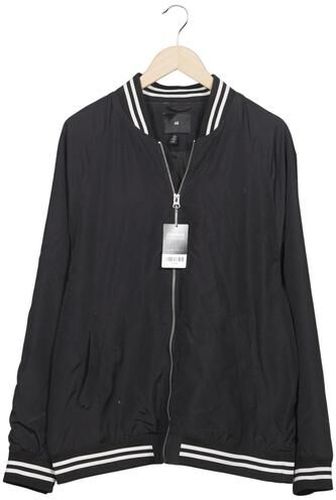 Herren Jacke, schwarz, Gr. XL, Synthetik - Second Hand - H&M - Modalova