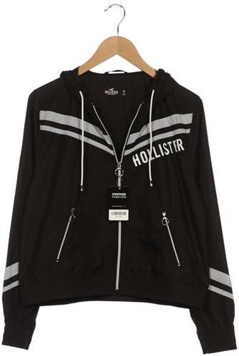 Herren Jacke, schwarz, Gr. M, Synthetik - Second Hand - Hollister - Modalova