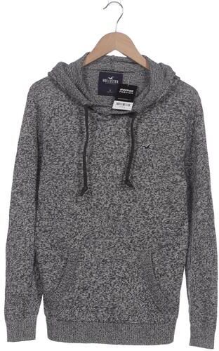 Herren Kapuzenpullover, grau, Gr. S - Second Hand - Hollister - Modalova