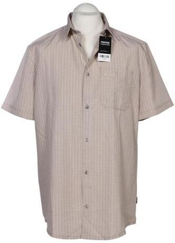 Herren Hemd, beige, Gr. L, Synthetik - Second Hand - Jack Wolfskin - Modalova
