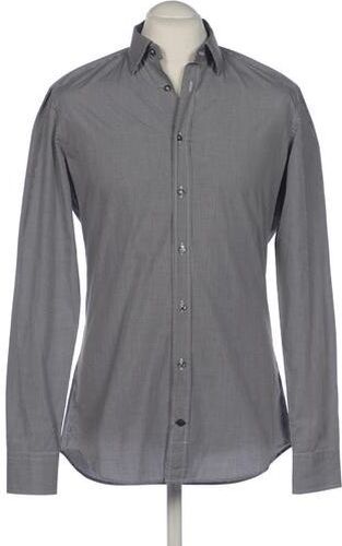 Herren Hemd, grau, Gr. 39, Baumwolle - Second Hand - Joop! - Modalova