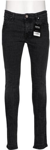 Herren Jeans, schwarz, Gr. W34 L31, Elasthan, Baumwolle, Leder, Synthetik - Second Hand - Just cavalli - Modalova