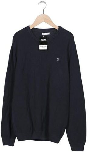 Herren Pullover, marineblau, Gr. S, Baumwolle - Second Hand - Knowledge Cotton Apparel - Modalova