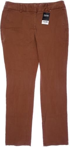 Herren Stoffhose, braun, Gr. EU 44, Elasthan, Baumwolle - Second Hand - Lands End - Modalova