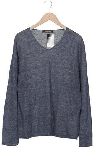 Herren Pullover, marineblau, Gr. XL, Leinen - Second Hand - Lagerfeld - Modalova