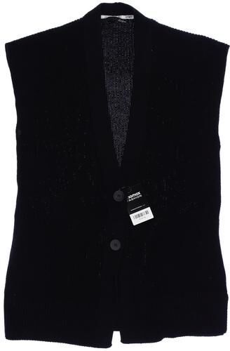 Damen Weste, schwarz, Gr. EU 36, Baumwolle - Second Hand - Lecomte - Modalova