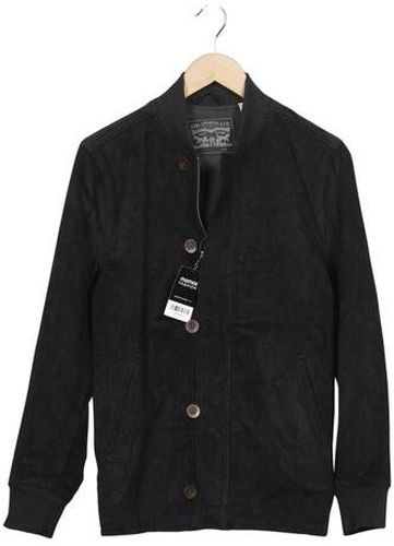 Herren Jacke, schwarz, Gr. S, Elasthan, Baumwolle, Synthetik - Second Hand - Levis - Modalova