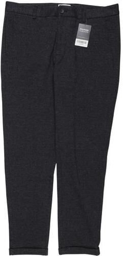 Herren Stoffhose, grau, Gr. XL, Elasthan, Synthetik, Viskose - Second Hand - Lindbergh - Modalova