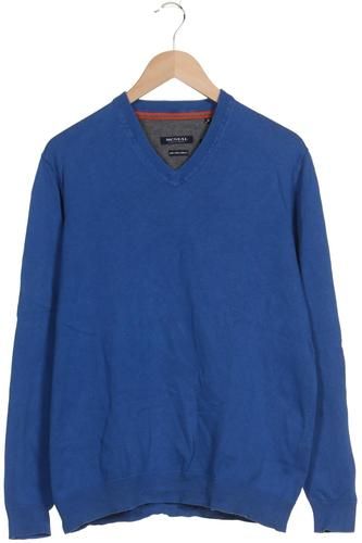 Herren Pullover, blau, Gr. M, Baumwolle, Kaschmir - Second Hand - MCNEAL - Modalova