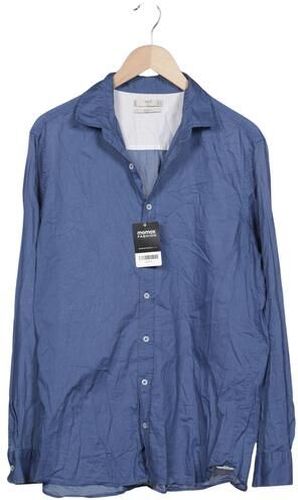 Herren Hemd, blau, Gr. Xxl, Baumwolle - Second Hand - MANGO MAN - Modalova