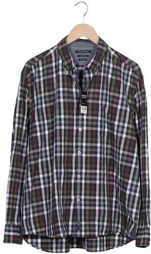 Marc O' Polo Hemd, marineblau, Gr. 47, Baumwolle - Second Hand - Marc O'Polo - Modalova