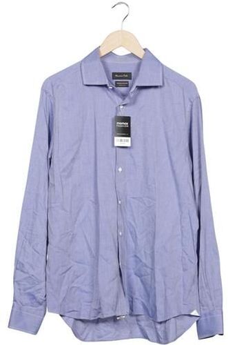 Herren Hemd, hellblau, Gr. 45, Baumwolle - Second Hand - Massimo Dutti - Modalova