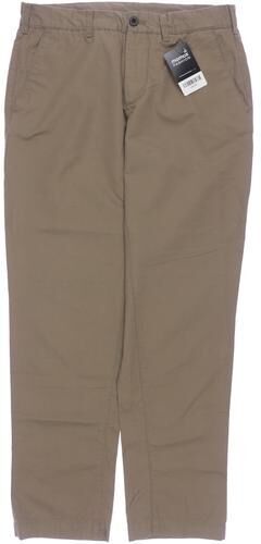 Herren Stoffhose, braun, Gr. W40 L29, Baumwolle, Leinen, Synthetik - Second Hand - Massimo Dutti - Modalova