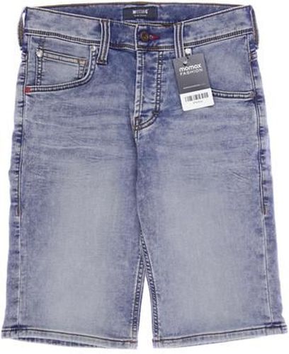 Herren Shorts, blau, Gr. W28, Elasthan, Baumwolle, Synthetik - Second Hand - Mustang - Modalova