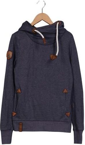 Herren Kapuzenpullover, marineblau, Gr. S, Baumwolle, Synthetik - Second Hand - Naketano - Modalova